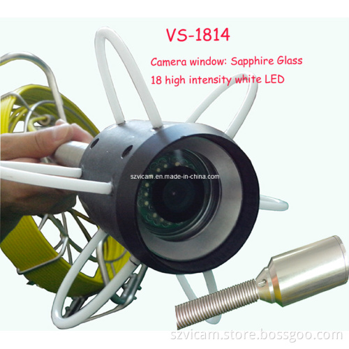 CCTV Pipe Inspection Camera Parts Detachable CCD Camera Head